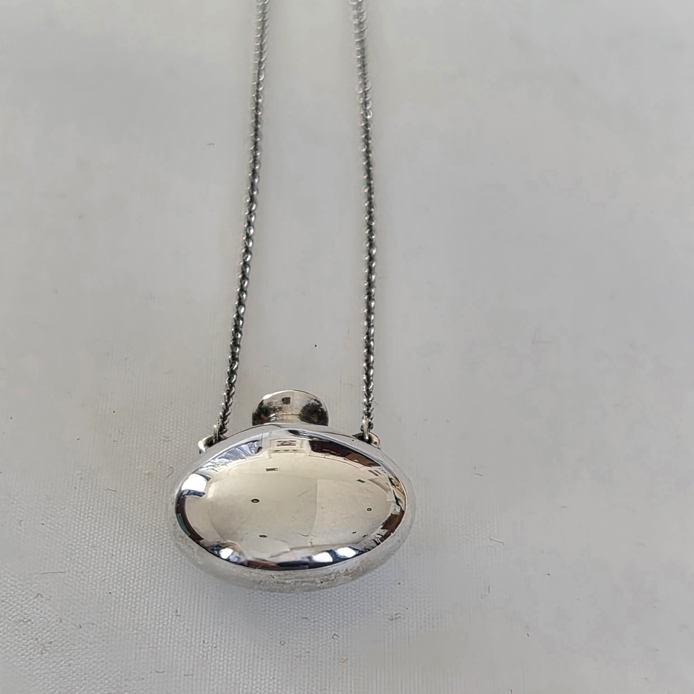 Tiffany & Co. ELSA PERETTI Sterling Silver Bottle Pendant Necklace - Picture 5 of 13